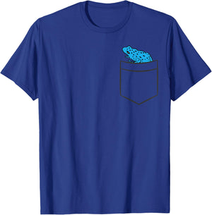 Poison Dart Frog In A Pocket T-Shirt - T-Shirt | Royal