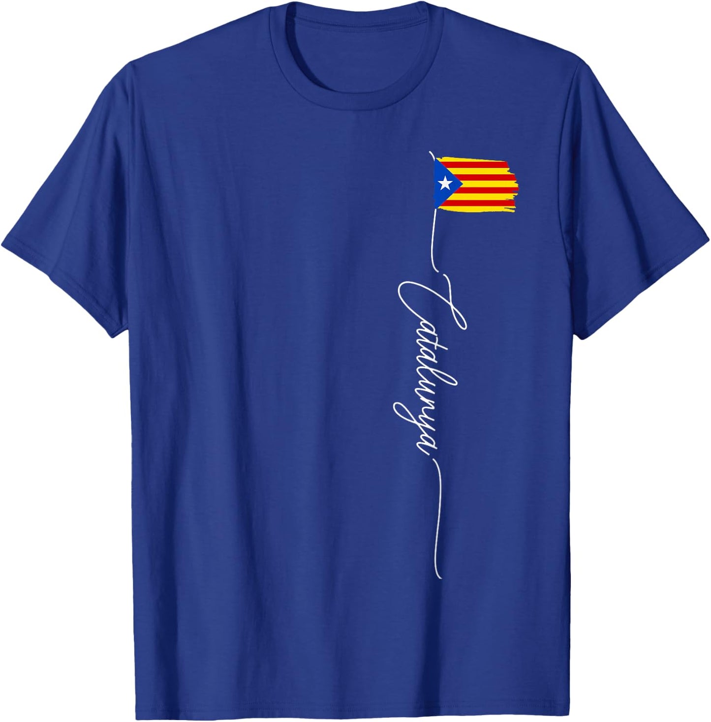 Catalonia, Bandera de Catalunya, Catalonian Flag T-Shirt - T-Shirt | Royal