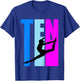 Kids 10th Birthday Gymnastics Girls Gymnast Dance Dancer Dancing T-Shirt - T-Shirt | Royal