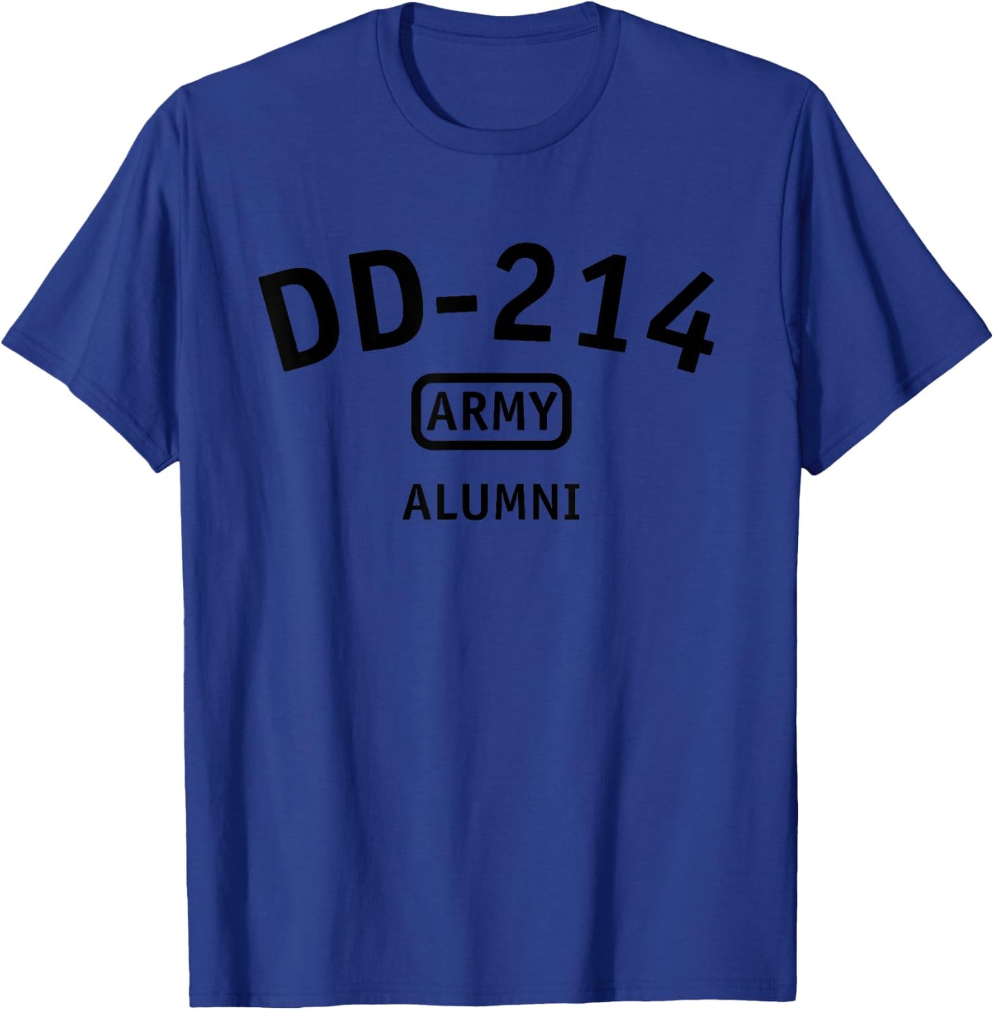 DD-214 U.S. Army Alumni Gift Military Veteran Proud Soldier T-Shirt - T-Shirt | Royal