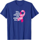 Positive Breast Cancer Survivor Quote Mastectomy Recovery T-Shirt - T-Shirt | Royal