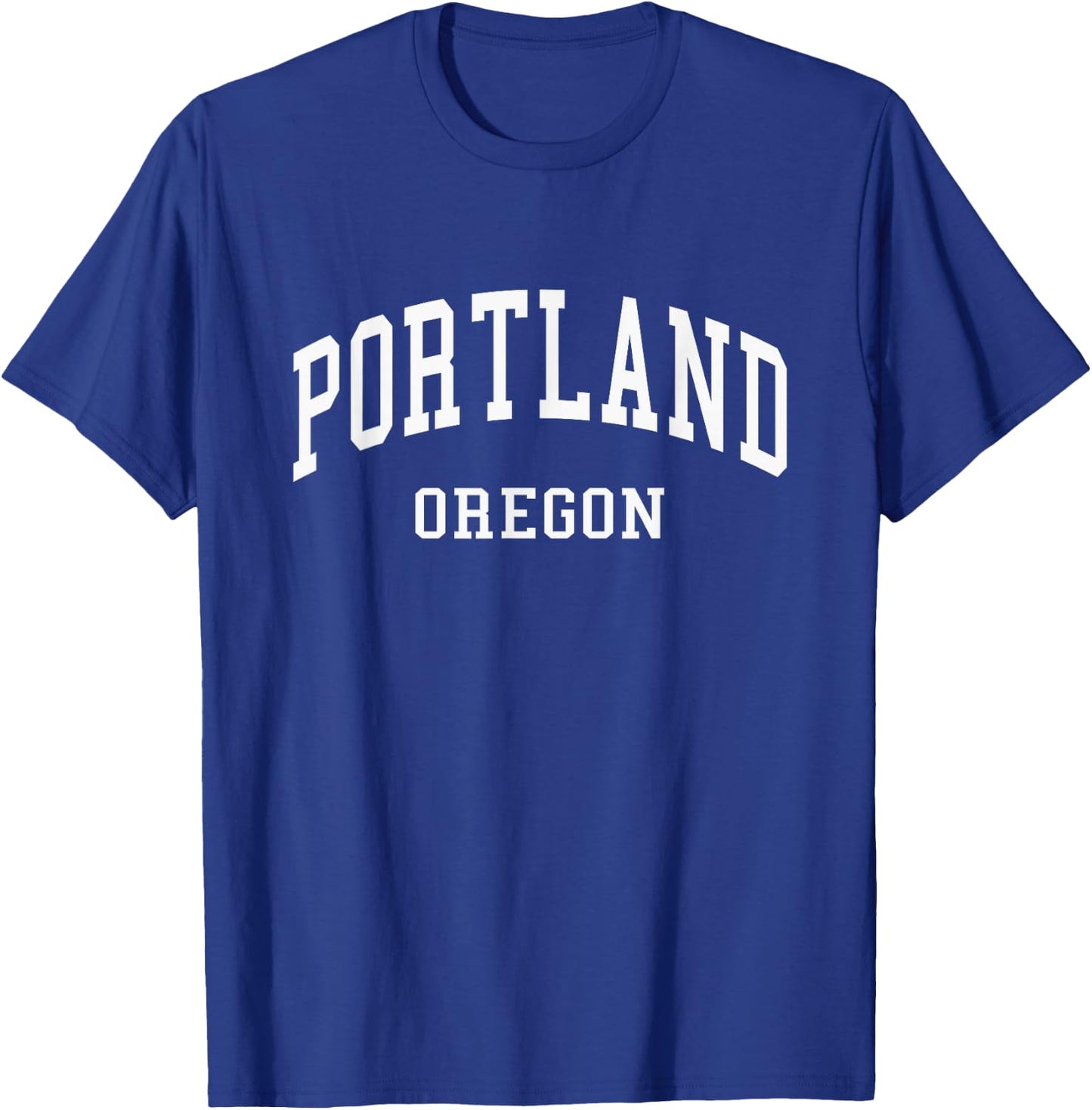 Portland - Oregon - Throwback Design - Classic T-Shirt - T-Shirt | Royal