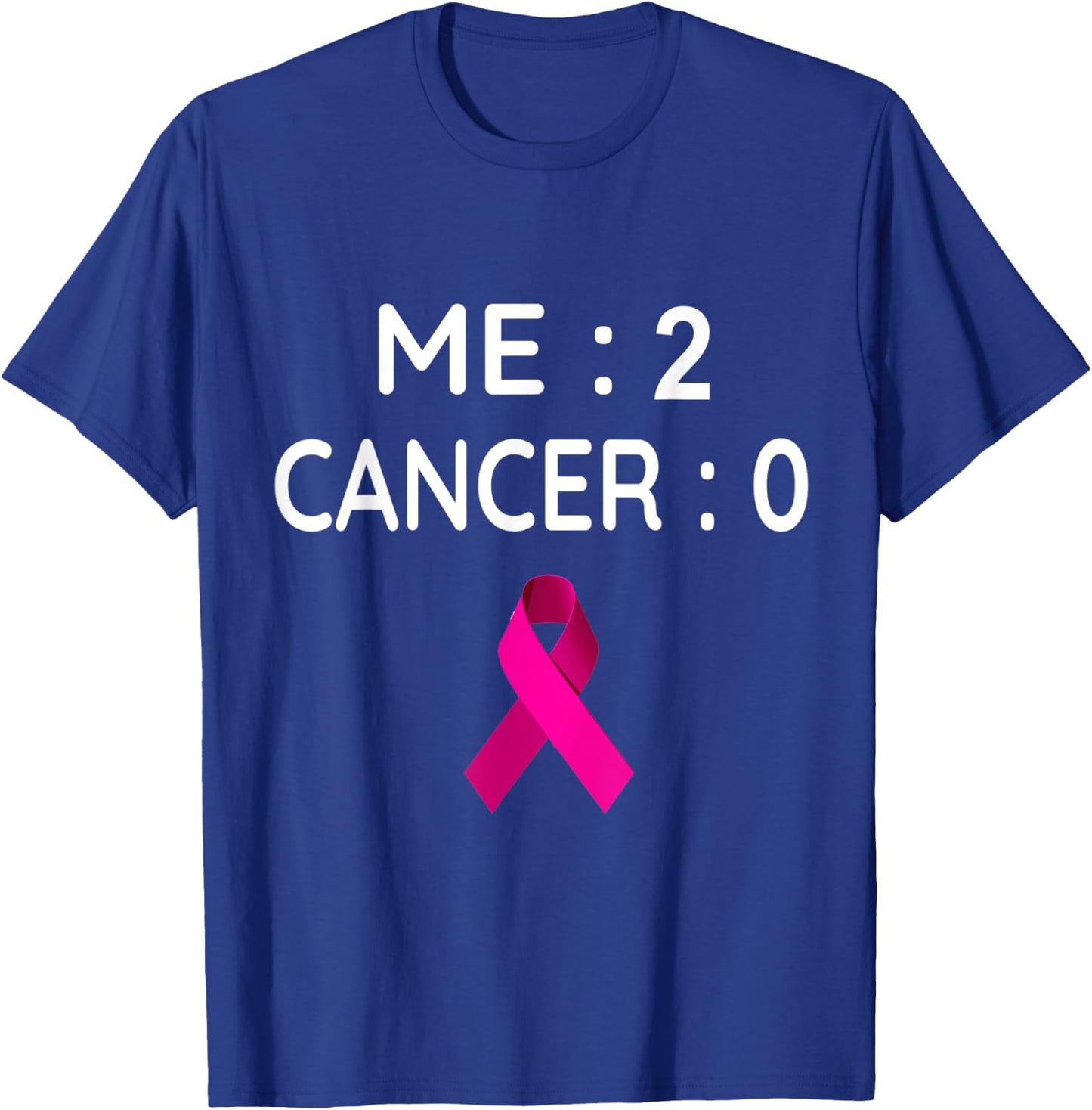 Breast Cancer Awareness Me 2 Cancer 0 T-Shirt - T-Shirt | Royal