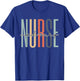 Med-Surg Nurse Appreciation RN Registered Nurse Grad Retro T-Shirt - T-Shirt | Royal