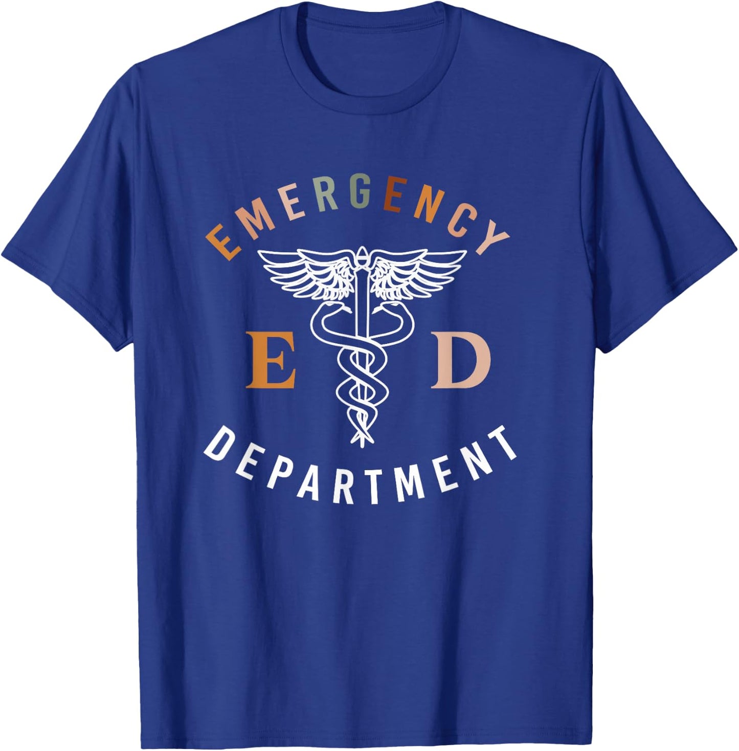 Emergency Department ER ED Emergency Room Nurse Trauma Nurse T-Shirt - T-Shirt | Royal