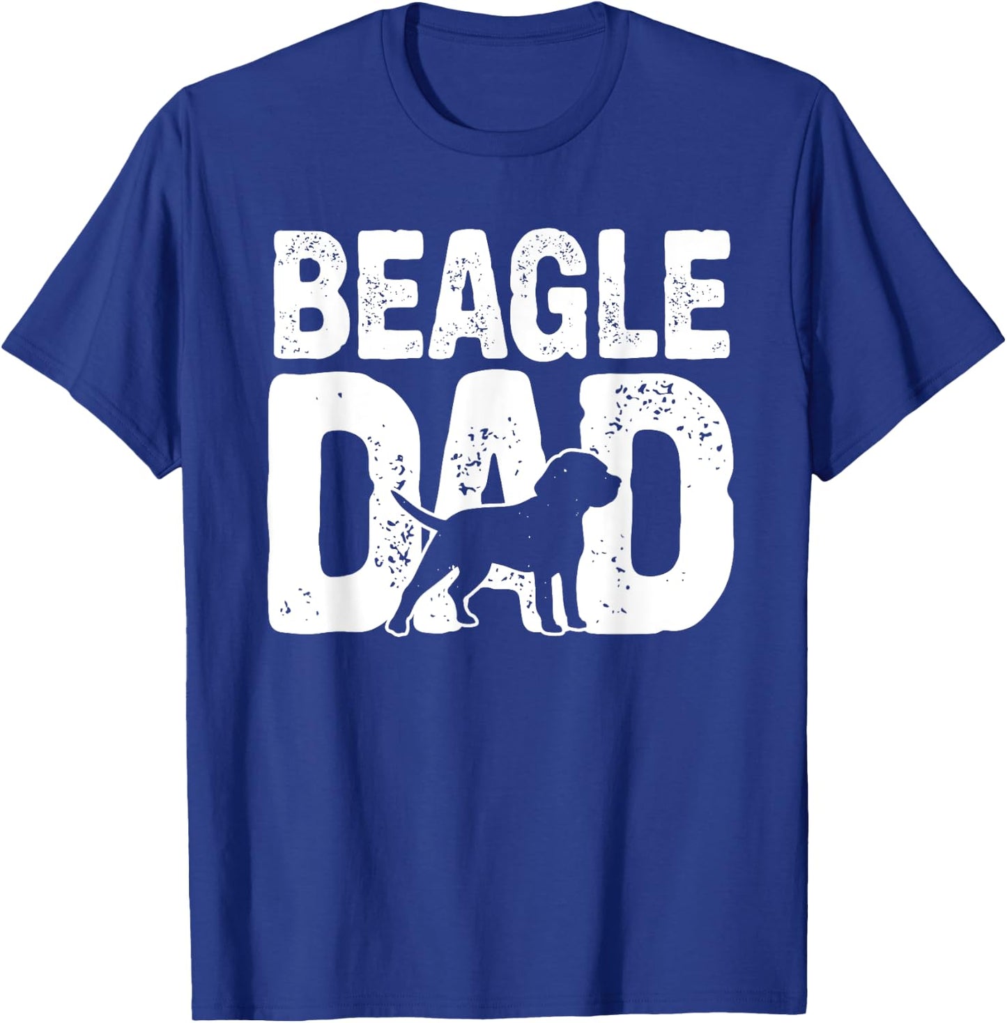 Funny Beagle Dad Dog Lover Beagle Father Dog Owner T-Shirt - T-Shirt | Royal