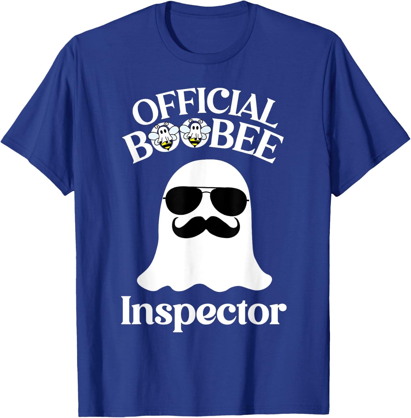 Boo-Bee Inspector Lazy DIY Halloween Costume Funny Ghost T-Shirt - T-Shirt | Royal