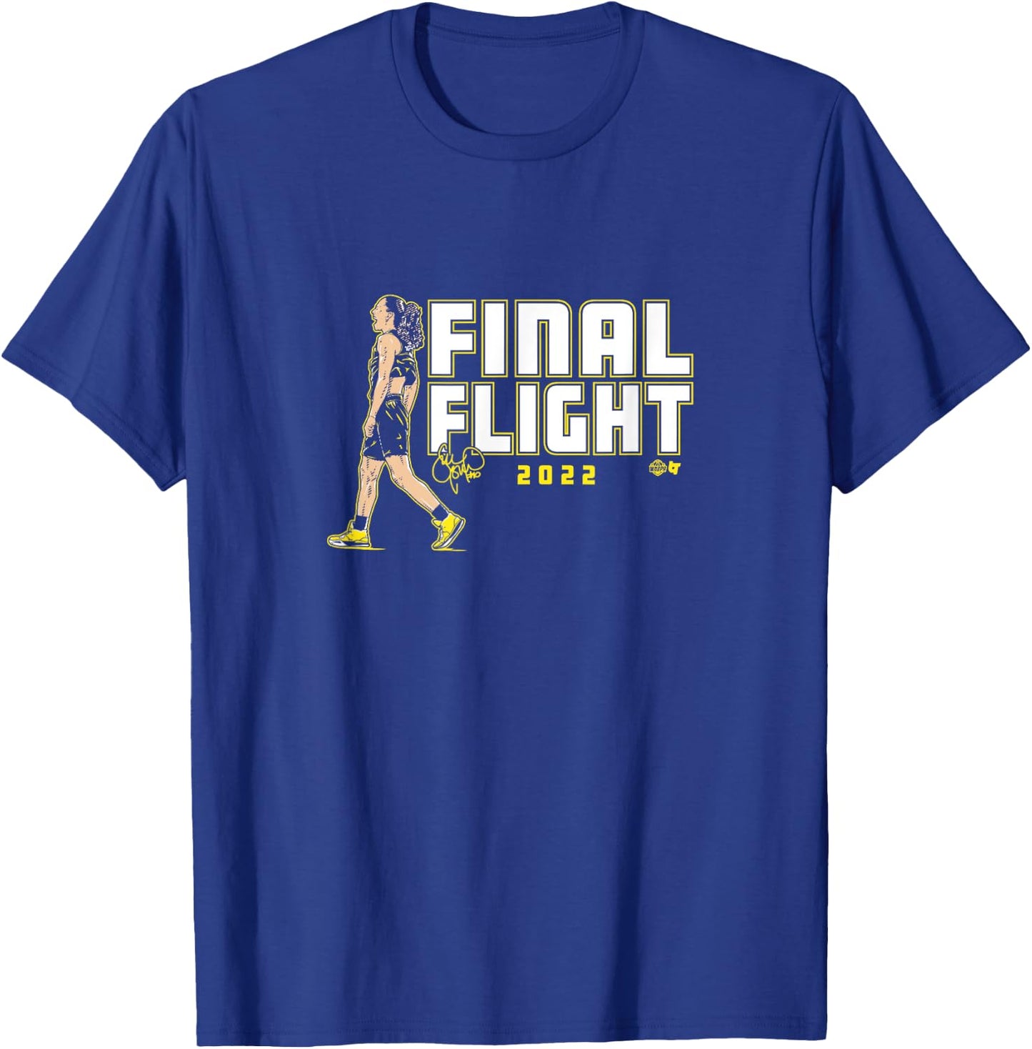 Sue Bird - Final Flight - Seattle Basketball T-Shirt - T-Shirt | Royal