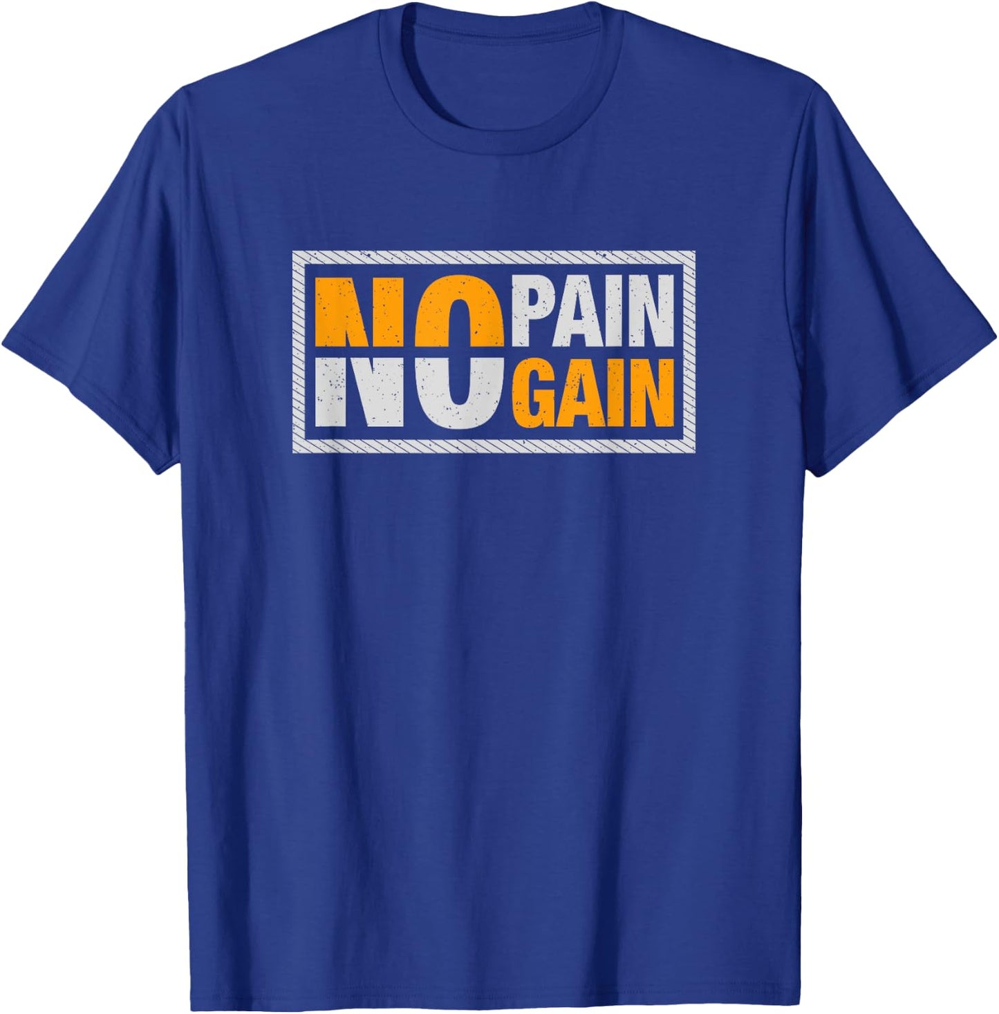 No pain no gain - Fitness T-Shirt - T-Shirt | Royal