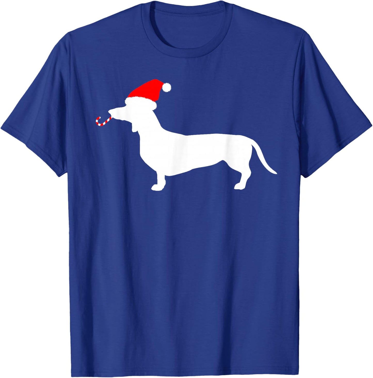 Funny Christmas Dachshund Dog Women Kids T-Shirt - T-Shirt | Royal