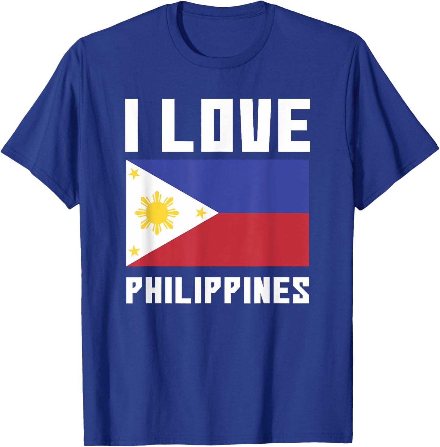 I Love Philippines I Heart Philippines Family Travel T-Shirt - T-Shirt | Royal