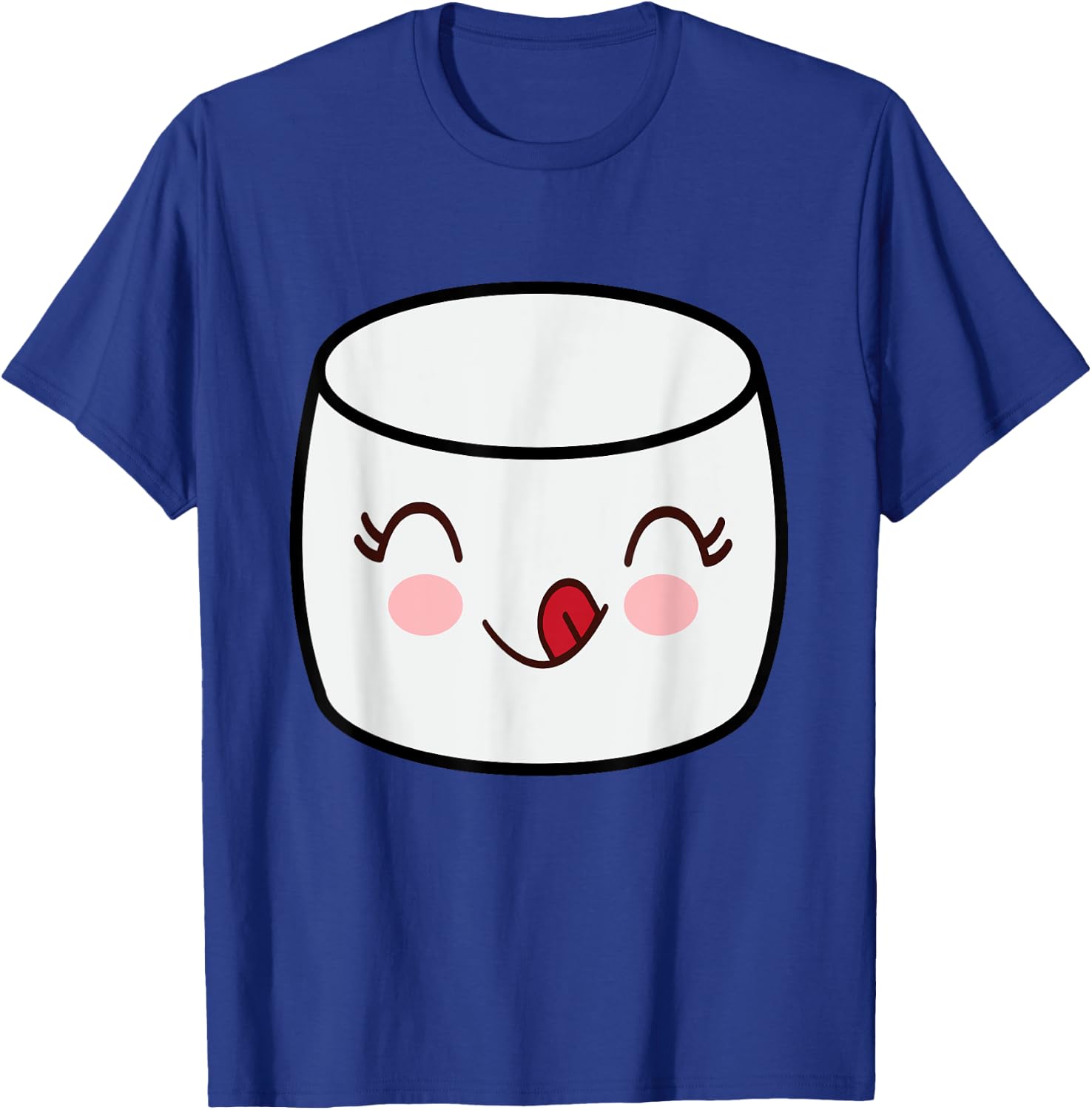Kids Marshmallow funny fluffy fancy candy dress costume T-Shirt - T-Shirt | Royal