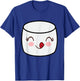 Kids Marshmallow funny fluffy fancy candy dress costume T-Shirt - T-Shirt | Royal