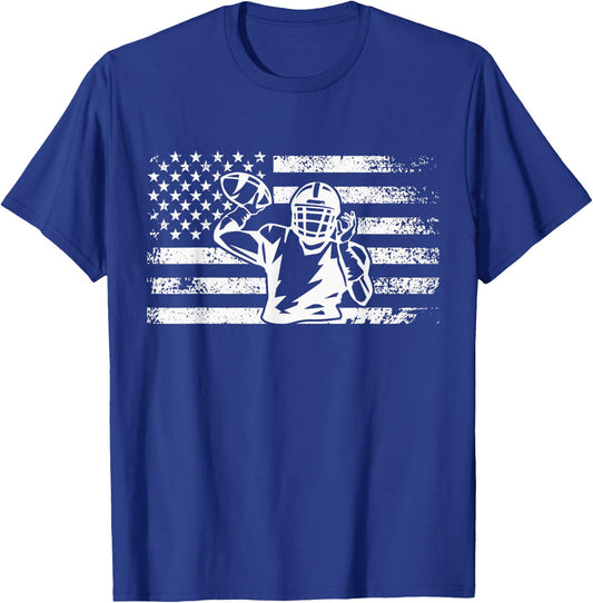 American Football Clothing - Football T-Shirt - T-Shirt | Royal