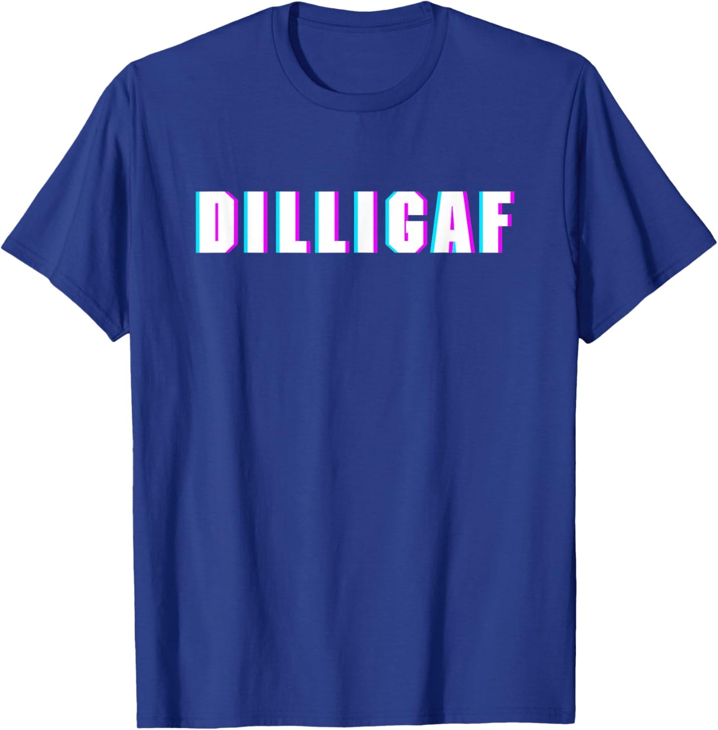 Dilligaf T-Shirt - T-Shirt | Royal
