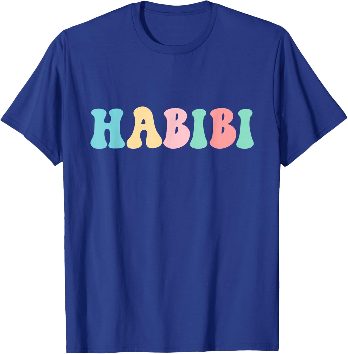 Habibi Darling Arabic T-Shirt - T-Shirt | Royal