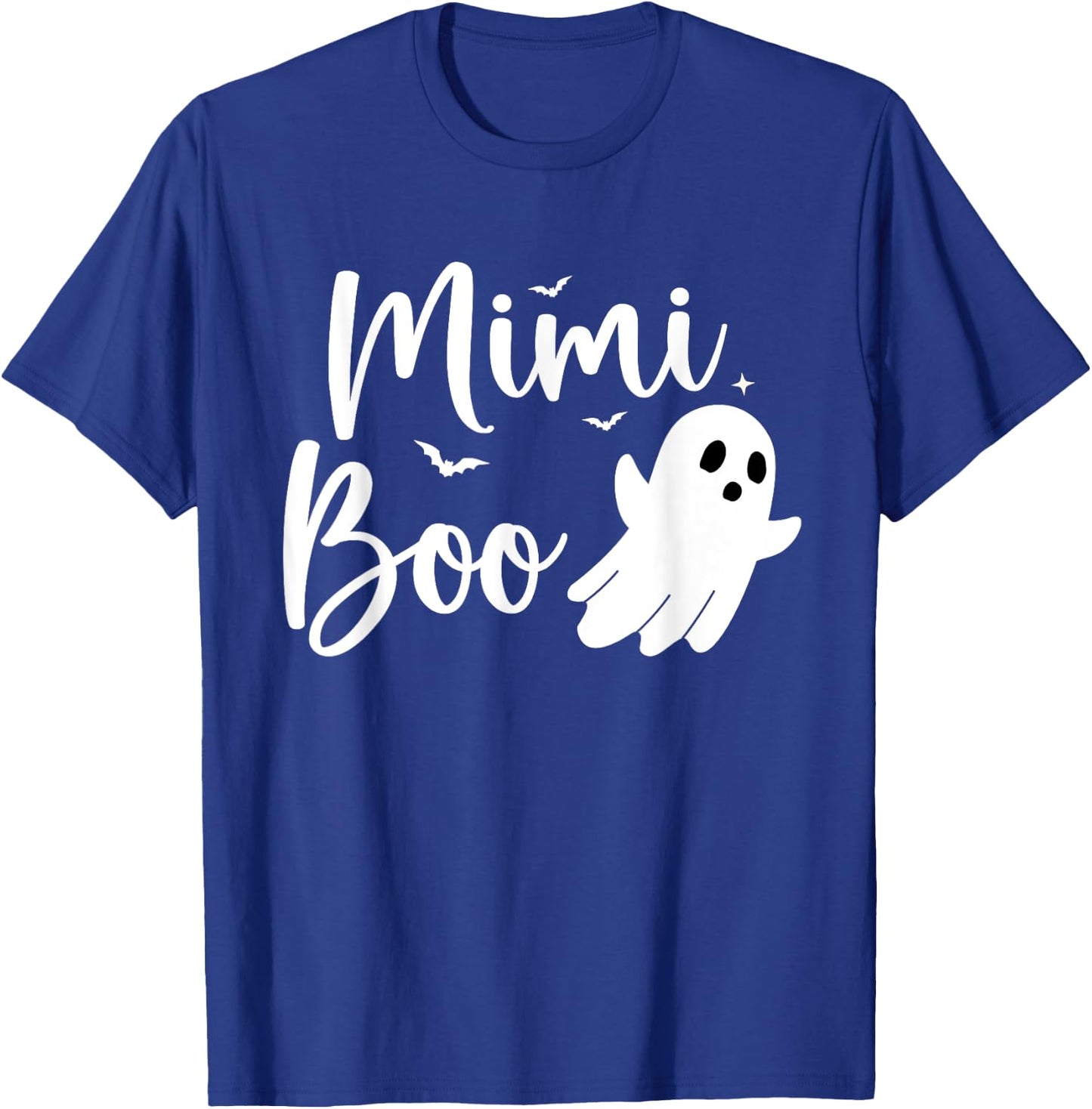 Mimi Boo Halloween Family Matching Ghost Grandma T-Shirt - T-Shirt | Royal