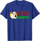 He Knows If Yinz Been Jagoffs Pittsburghese Santa Christmas T-Shirt - T-Shirt | Royal