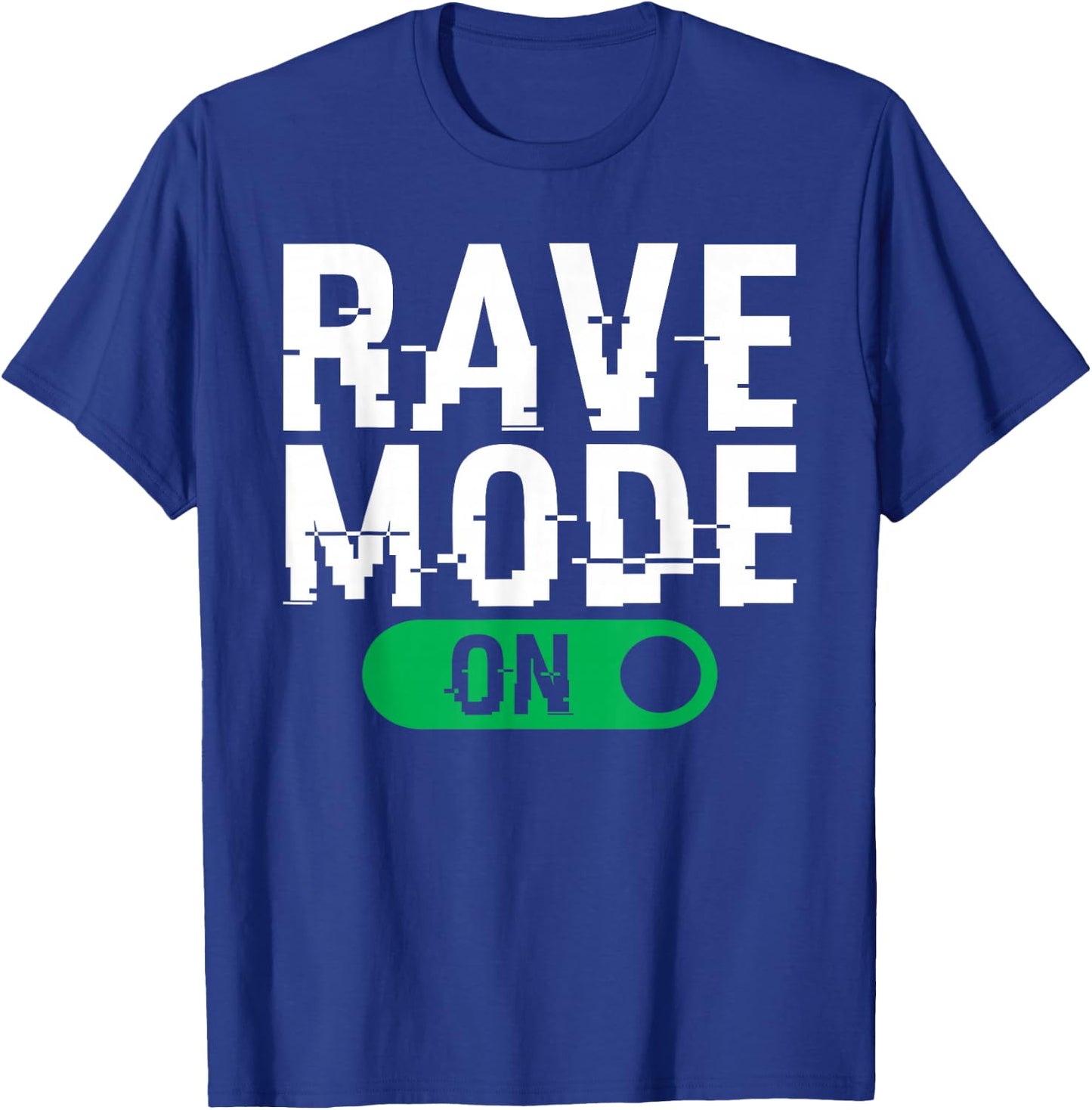 Rave Mode On Music EDM Techno T-Shirt - T-Shirt | Royal