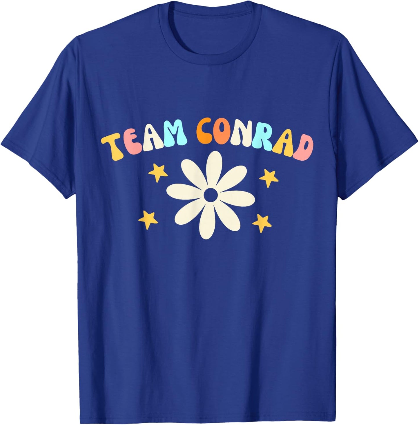 Team Conrad Groovy T-Shirt - T-Shirt | Royal