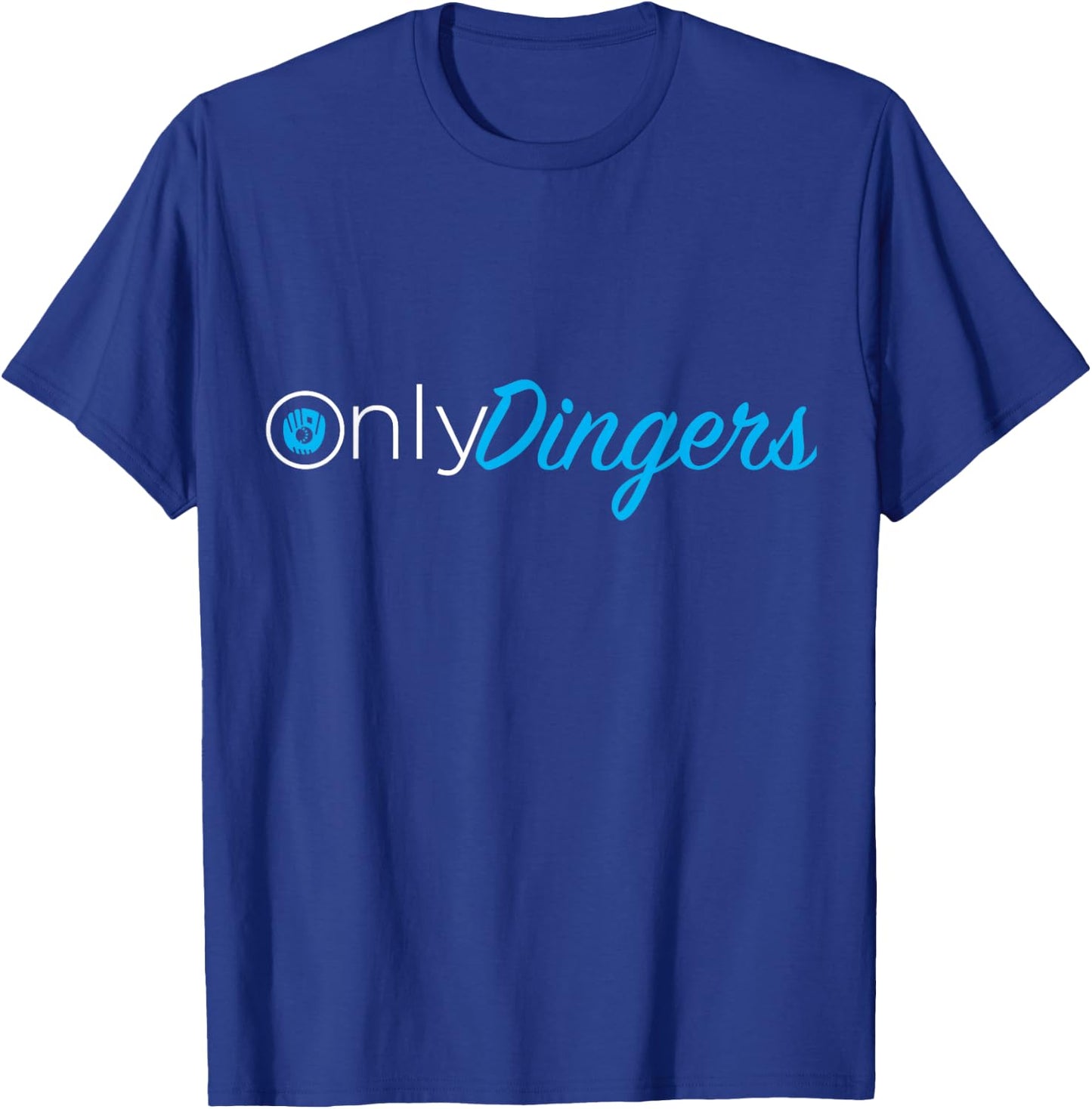 Only Dingers T-Shirt - T-Shirt | Royal