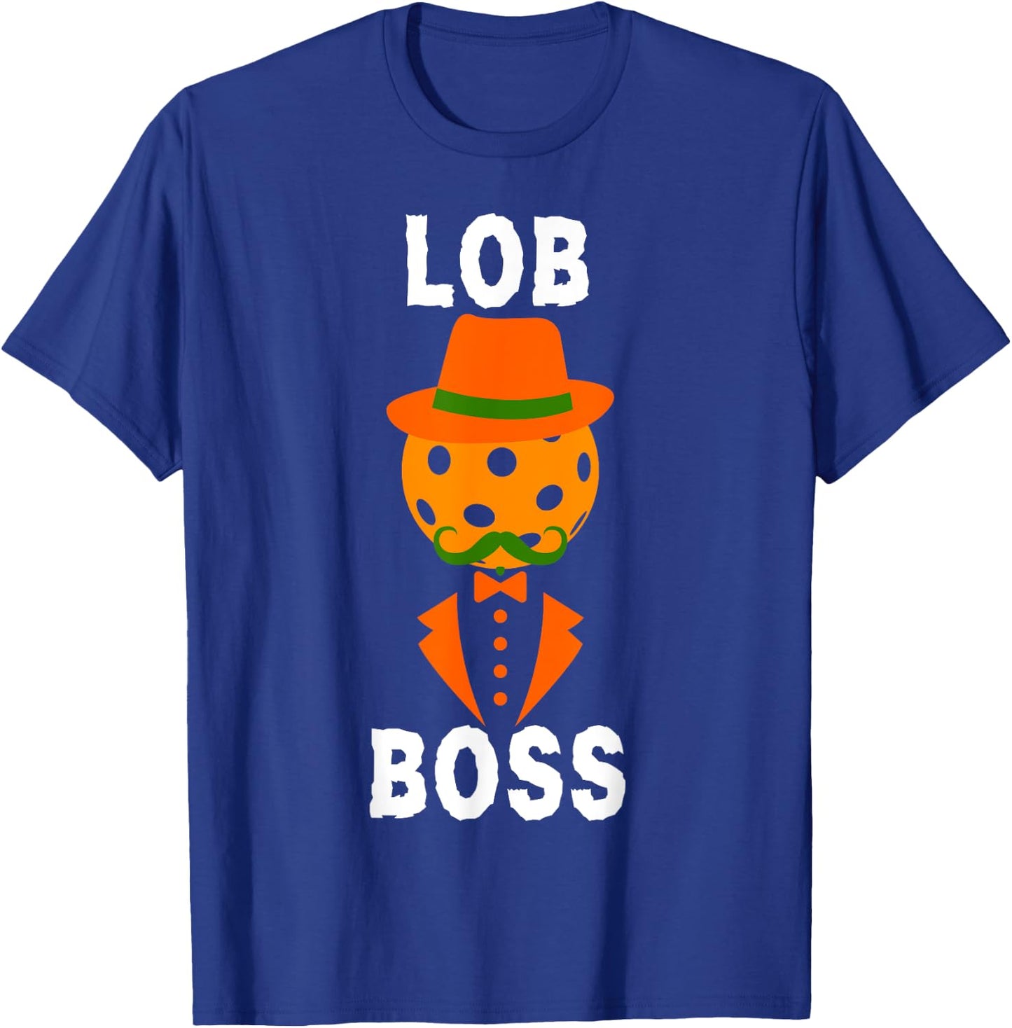 Lob Boss Funny Halloween Pickleball for Pickleball Lover T-Shirt - T-Shirt | Royal