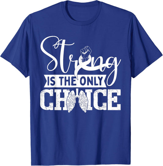 Lung Cancer Awareness T-Shirt - T-Shirt | Royal
