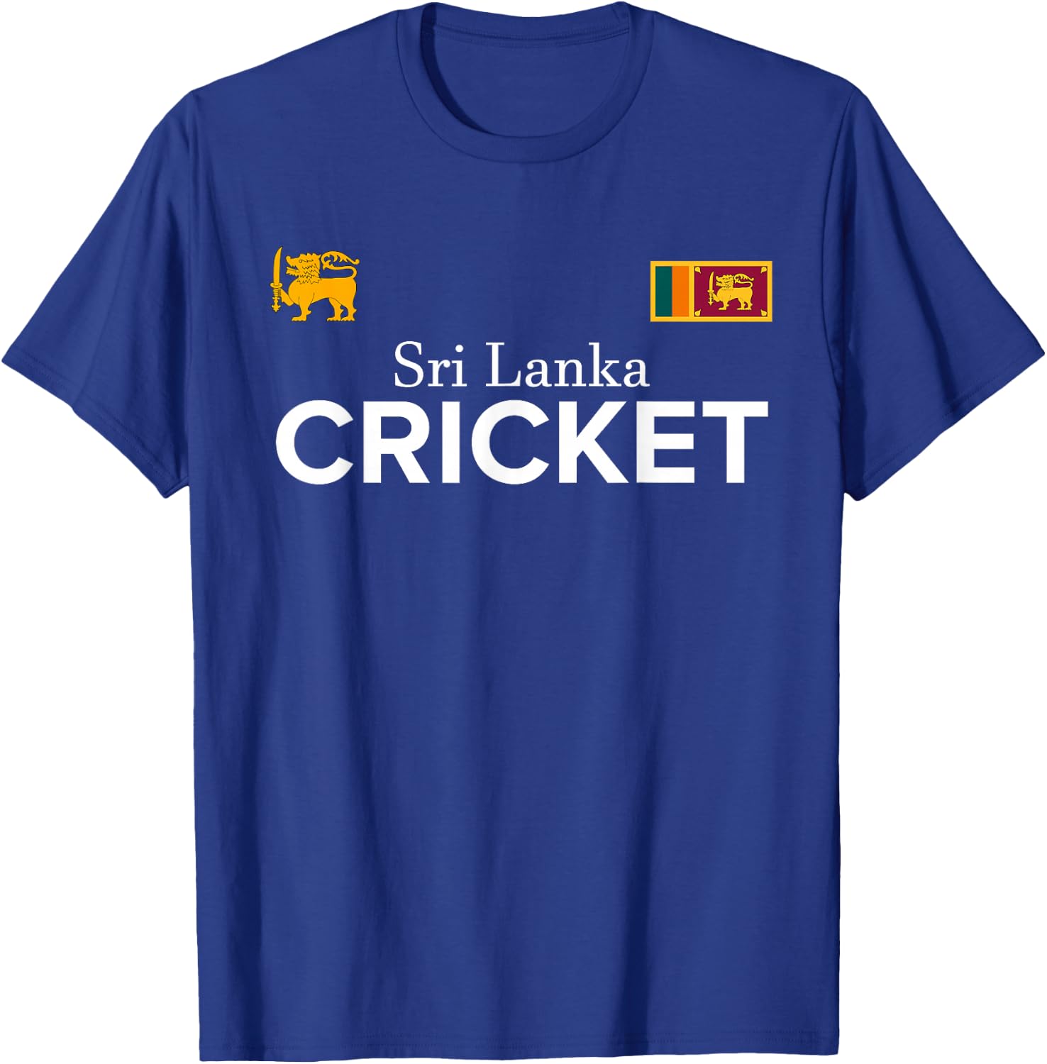 Cricket Sri Lanka Best Fans Gift Boys or Girls T-Shirt - T-Shirt | Royal