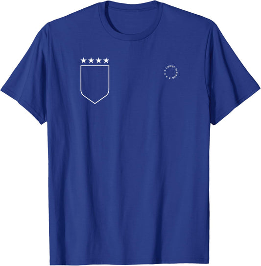 Alex Morgan: Name & Number on Back - USWNT Soccer T-Shirt - T-Shirt | Royal