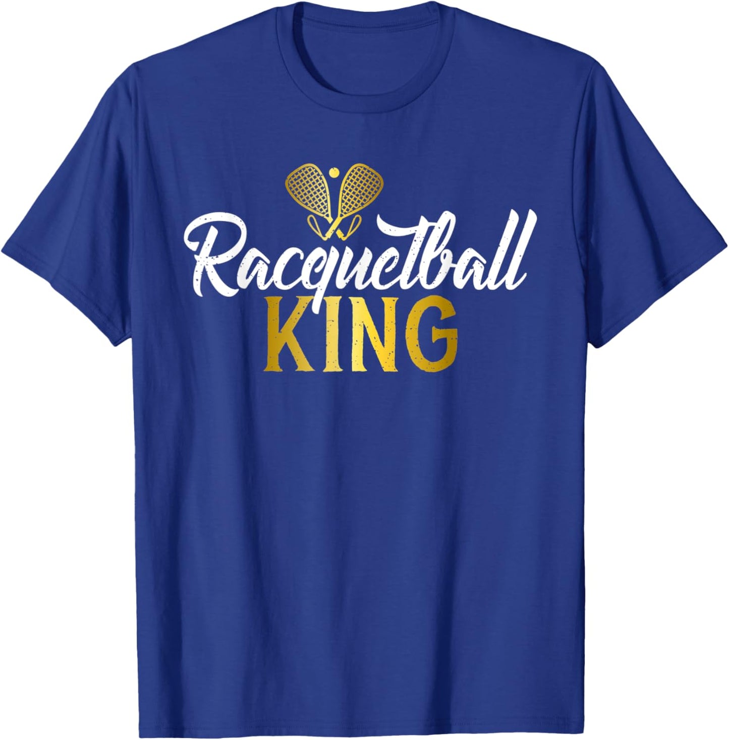 Racquetball King T-Shirt - T-Shirt | Royal
