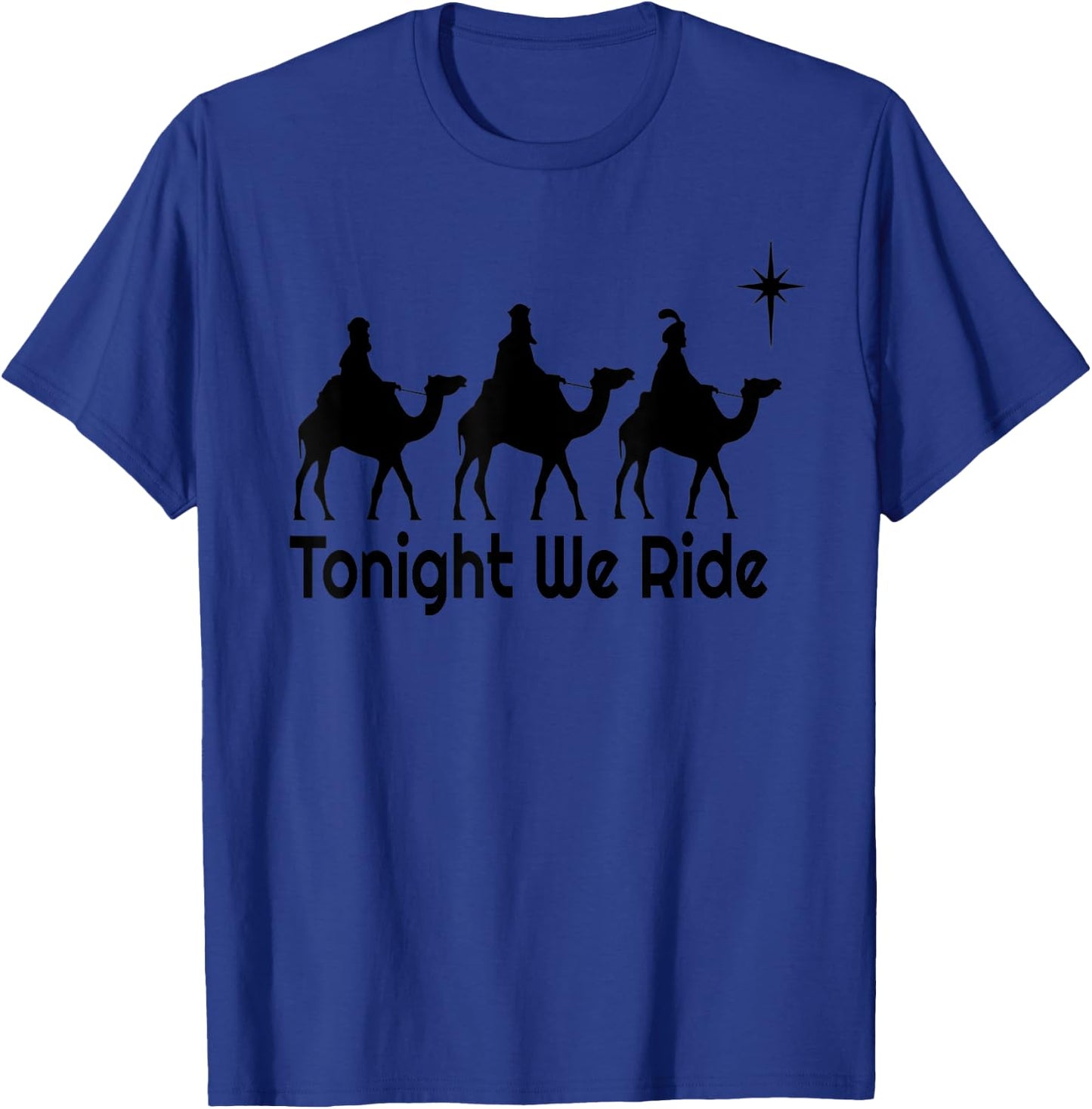 Christian Faith Christmas Funny Wisemen T-Shirt - T-Shirt | Royal