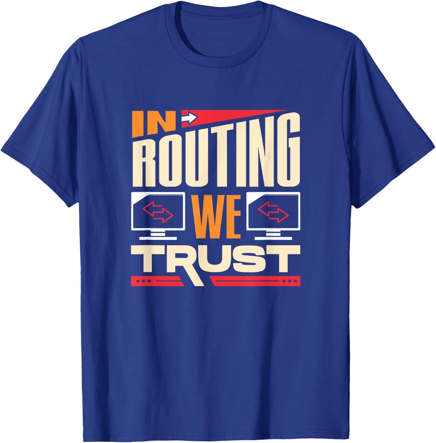 Network Admin Network Engineering Network Administrator T-Shirt - T-Shirt | Royal