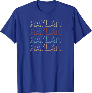 Raylan First Name My Personalized Named T-Shirt - T-Shirt | Royal