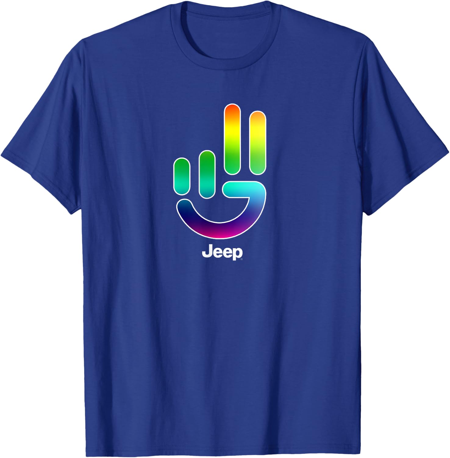 Jeep Wave Pride T-Shirt - T-Shirt | Royal
