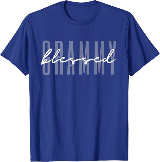 Blessed Grammy Blessed to be Called Grandmother T-Shirt - T-Shirt | Royal