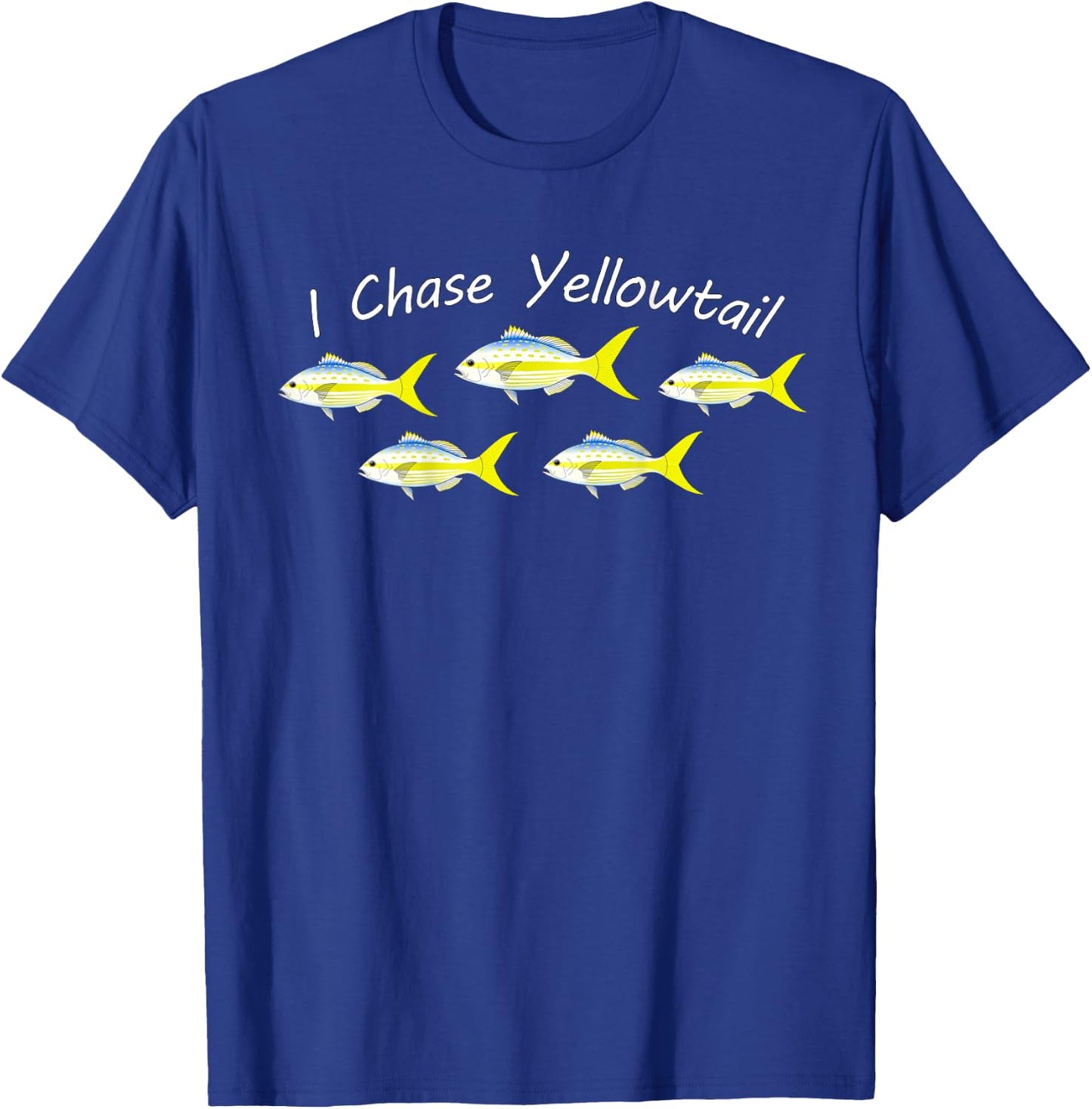 Yellowtail Snapper Fishing T-Shirt - T-Shirt | Royal