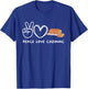 Peace, Love Cozonac Retro Cozonac Lover Food Lover T-Shirt - T-Shirt | Royal