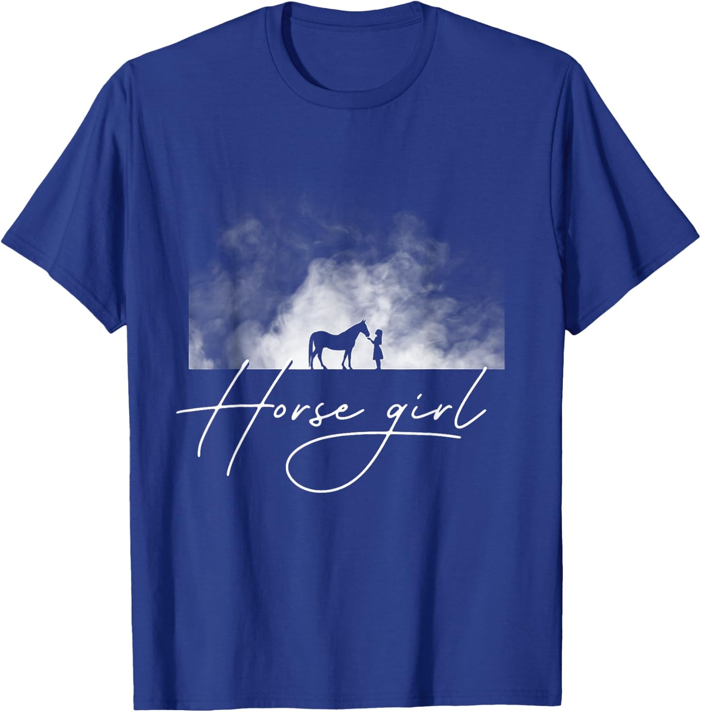 Horse Girl Horseback Riding Apparel - Horse T-Shirt - T-Shirt | Royal