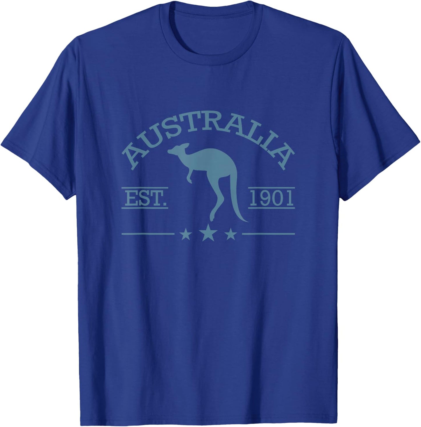 Australia Kangaroo since 1901 Marsupial T-Shirt - T-Shirt | Royal