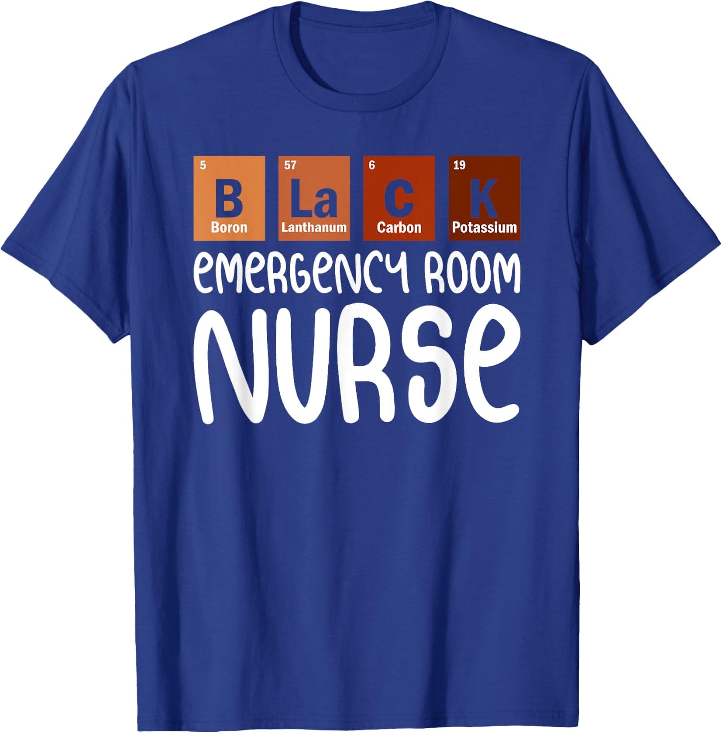 ER Emergency Room Nurse Nurses Day T-Shirt - T-Shirt | Royal