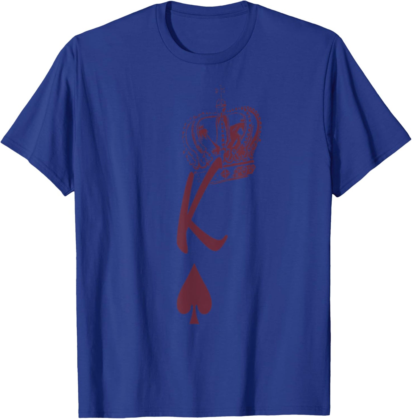 King of Hearts Poker Players, King of Hearts Men Valentine's T-Shirt - T-Shirt | Royal