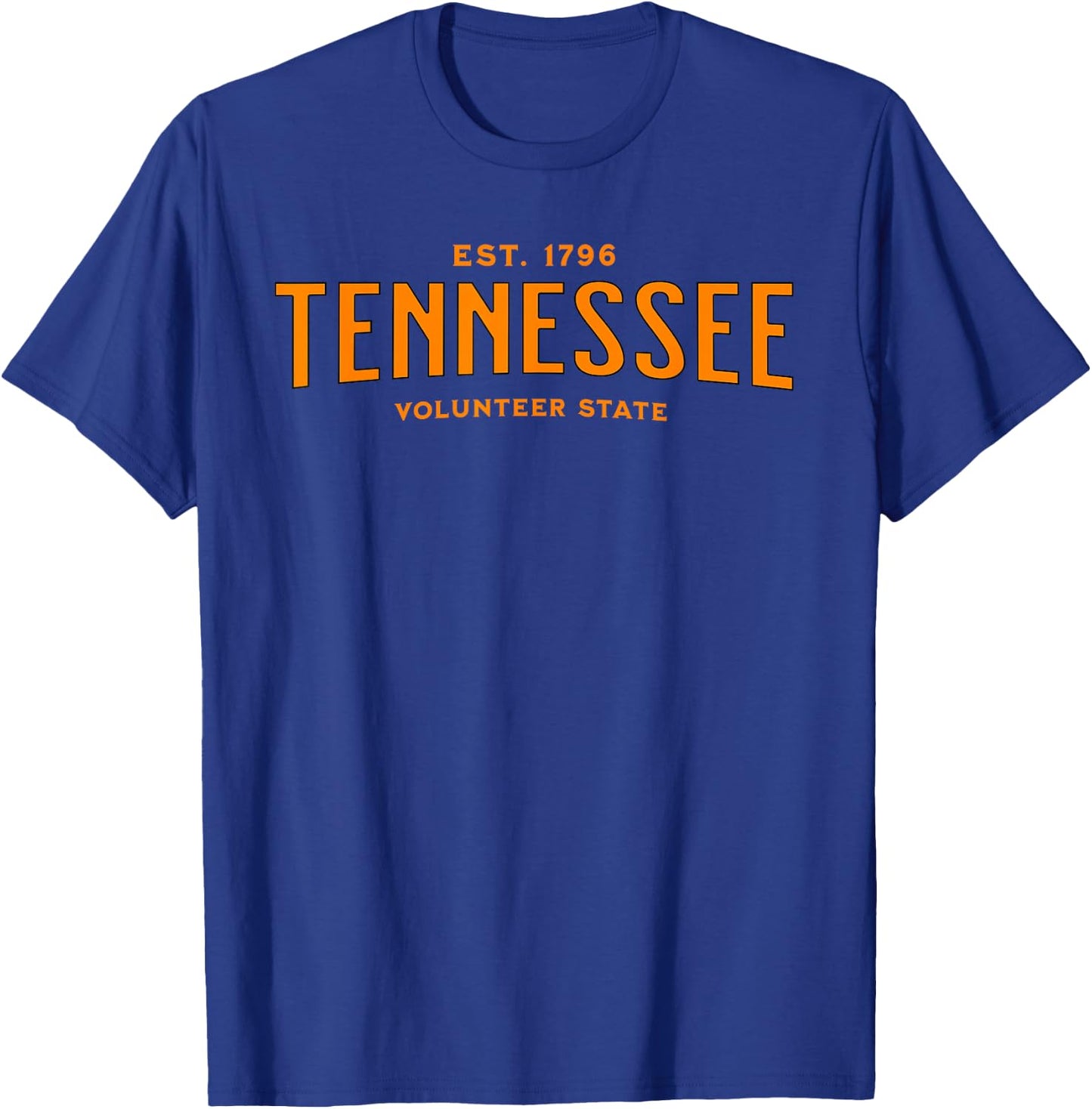 Classic Vintage Tennessee Volunteer State T-Shirt - T-Shirt | Royal