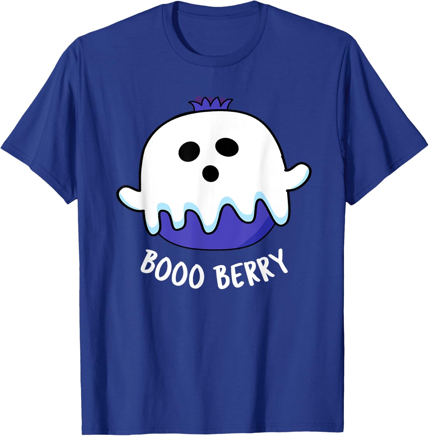 Boo Berry Funny Fruit Pun T-Shirt - T-Shirt | Royal