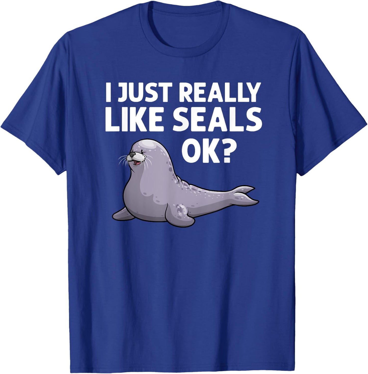 Cool Seal Women Sea Lion Zookeeper Sea Animal Seals T-Shirt - T-Shirt | Royal