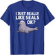 Cool Seal Women Sea Lion Zookeeper Sea Animal Seals T-Shirt - T-Shirt | Royal
