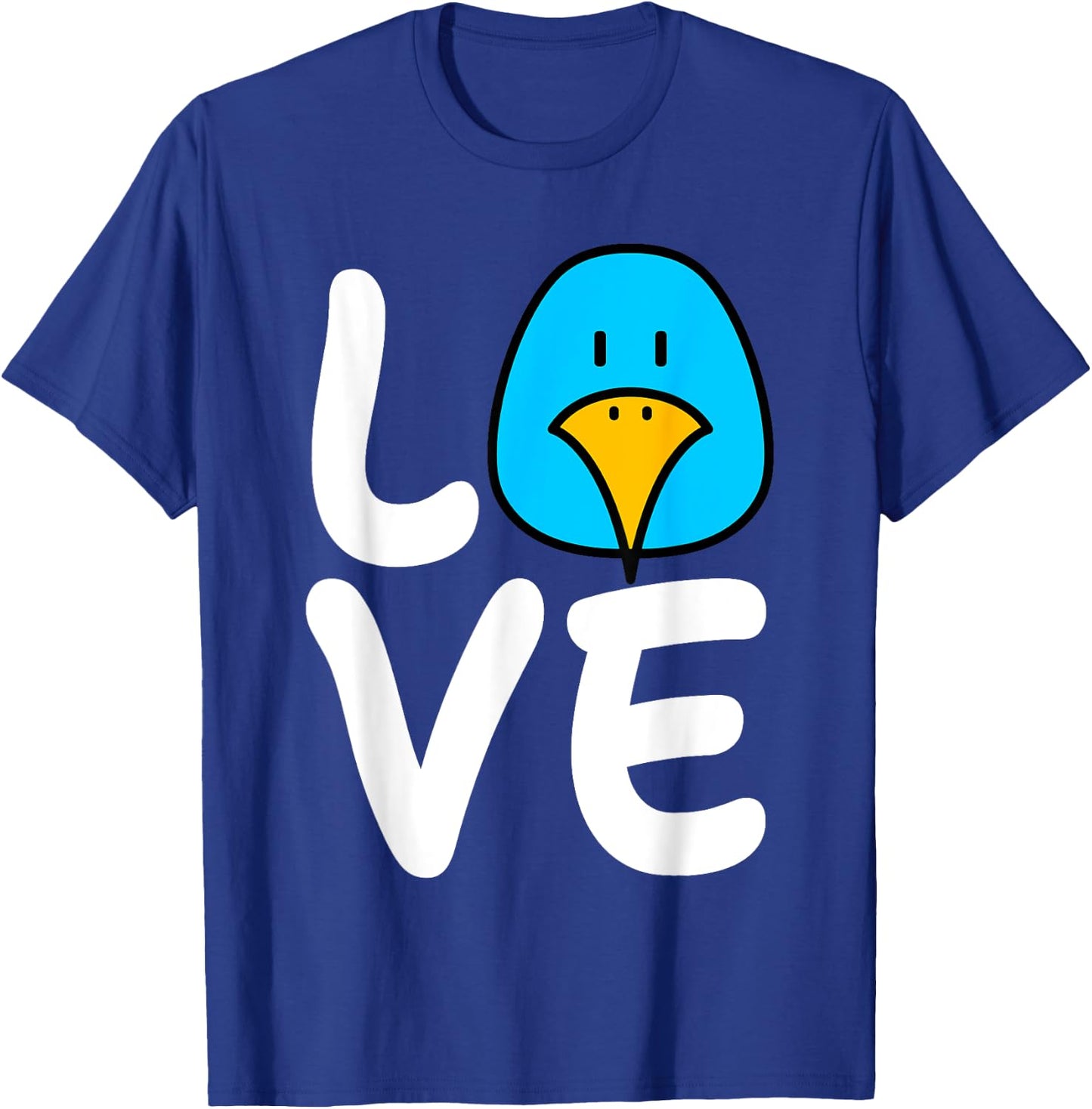 Birds LOVE Shirt | Bird Lover Shirt | Cool Bird T-Shirt - T-Shirt | Royal