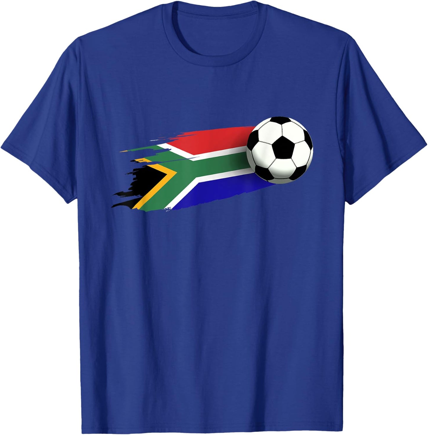 South Africa Flag Jersey South African Soccer Team T-Shirt - T-Shirt | Royal