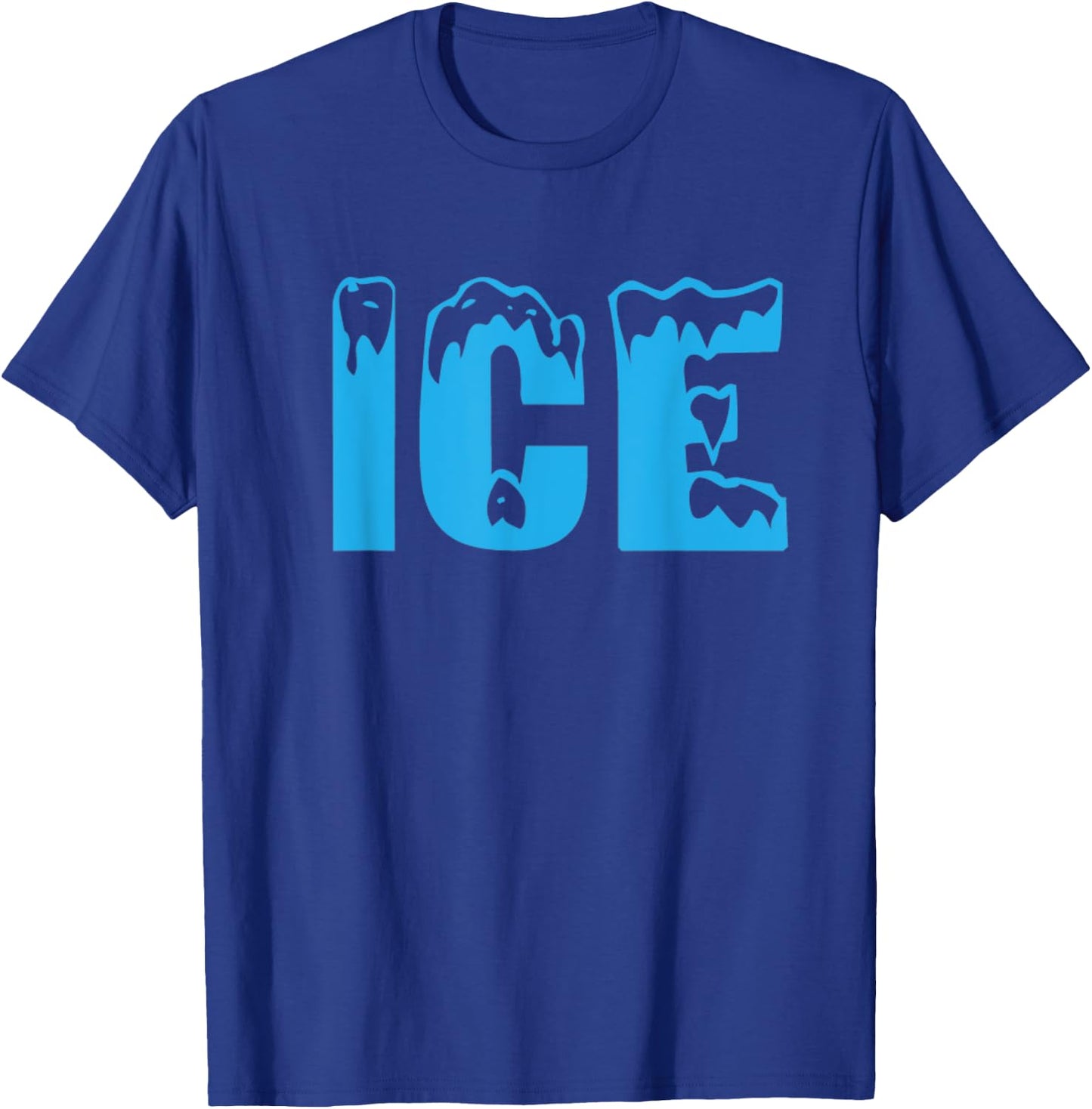Ice Ice and Baby Funny Family Halloween Costume Couples 2023 T-Shirt - T-Shirt | Royal