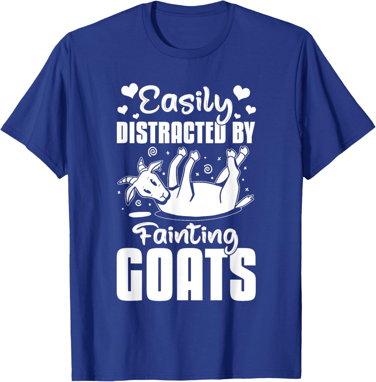 Fainting Goat Funny Tennessee Myotonic Goats T-Shirt - T-Shirt | Royal