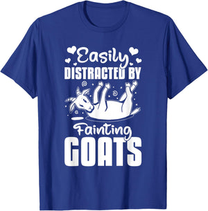 Fainting Goat Funny Tennessee Myotonic Goats T-Shirt - T-Shirt | Royal